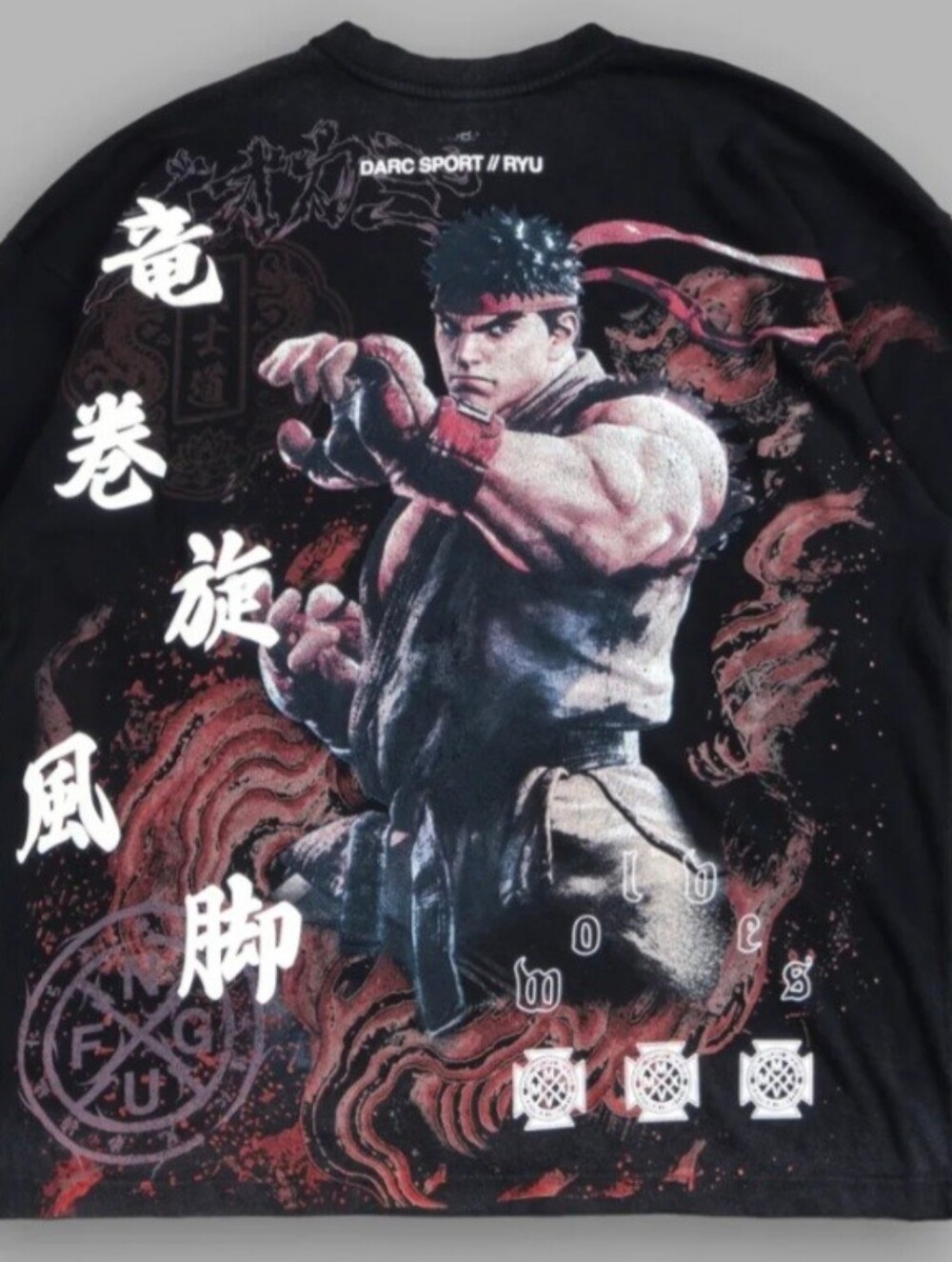 Darc Sport "Dragon Rising" Ptemium Oversized Tee